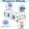 3Pack First Trip Around The Sun Space Party Tablecloths Outer Space Theme Disposable Rectangle Table Cover Decorations for 1st Birthday Baby Shower Party Tablecover Supply, 86.6x51 Inch